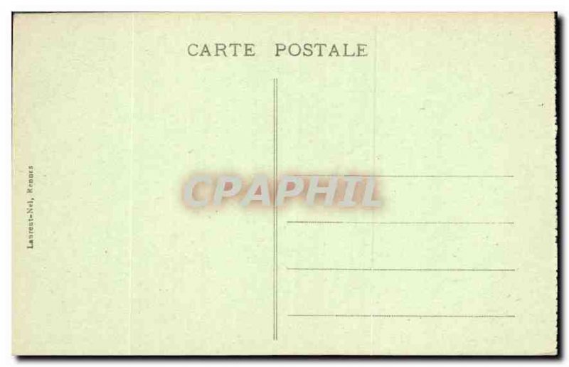 Old Postcard Mont St Michel Cote Est