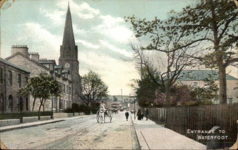 Waterfoot  Lancashire, England c1910 Postcard