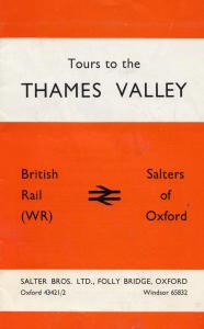 British Rail Thames River Valley Tours Guide Photo Book