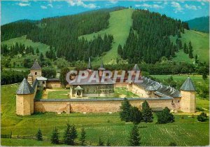 Postcard Modern Romania The Monastery Sucevita