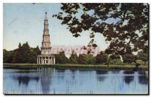 Old Postcard From Pagoda Chanteloup En Foret D & # 39Amboise