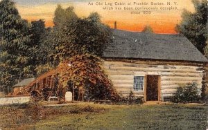 Old Log Cabin in Franklin, New York