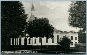 DUNELLEN N.J. PRESBYTERIAN CHURCH ANTIQUE REAL PHOTO POSTCARD RPPC
