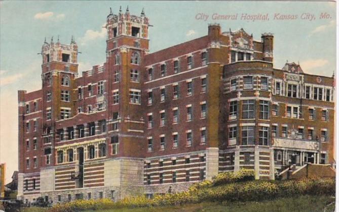 Missouri Kansas City City General Hospital 1912