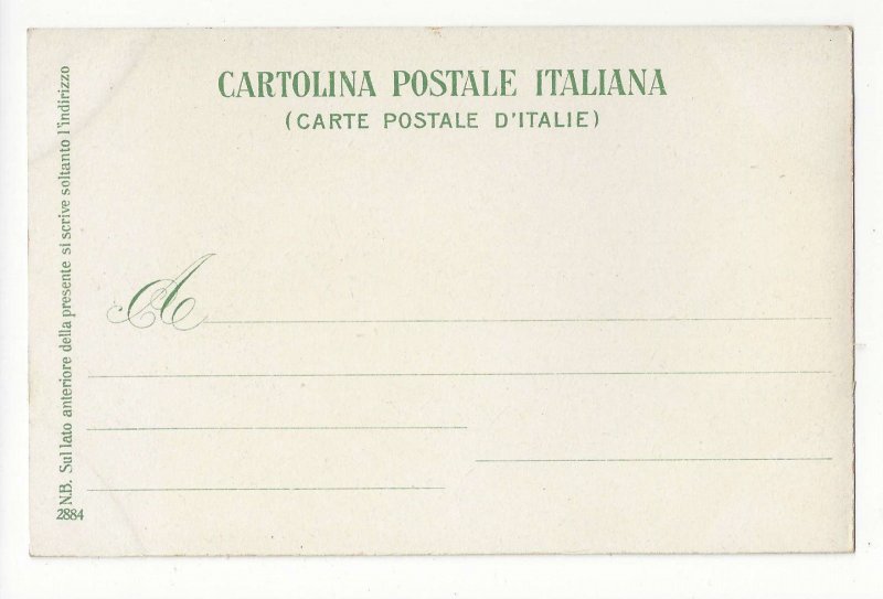 Italy Naples Pompei Pompeii Via di Mercurio Vtg Ragozino Postcard UDB ca 1905