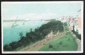 The Hudson River and Riverside Park New York 1922 Detroit Publ Co 70003 