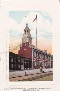 Pennsylvania Philadelphia Independence Hall Chestnut Street Front 1909