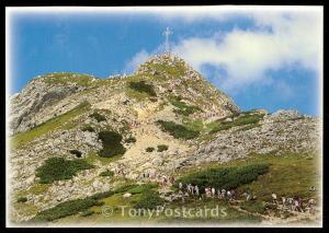 szlak turystyczny na Giewont - Tatry