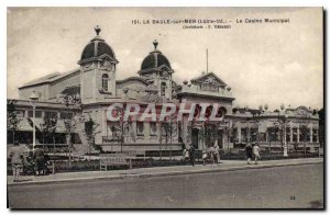 Old Postcard La Baule Loire Inf Sea Casino Municipal