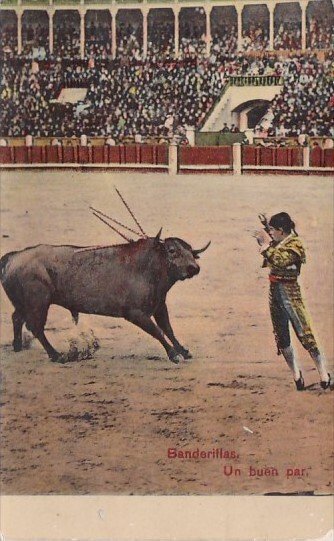 Bull Fight Banderillas 1913