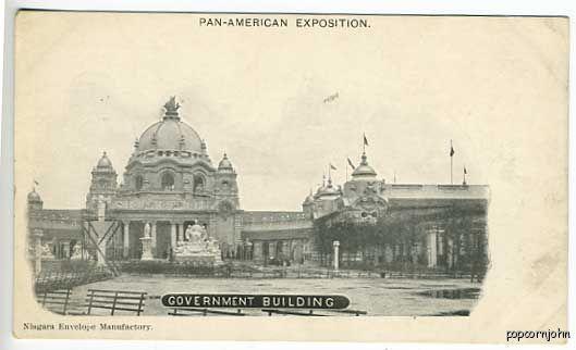 Pan-American Expo Government Building Postcard