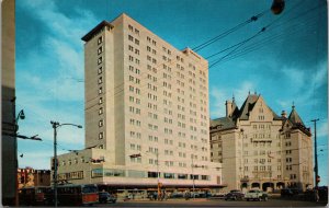 The Mac Donald Hotel Showing the New Wing Edmonton Alberta Postcard PC412