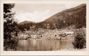 Bridge River BC near Lillooet British Columbia Fraser River RPPC Postcard H27