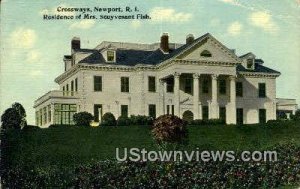 Residence of Mrs. Stuyvesant Fish - Newport, Rhode Island