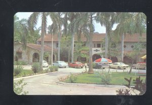 CIUDAD VALLEZ MEXICO SLP MEXICO HOTEL VALLES OLD CARS ADVERTISING POSTCARD