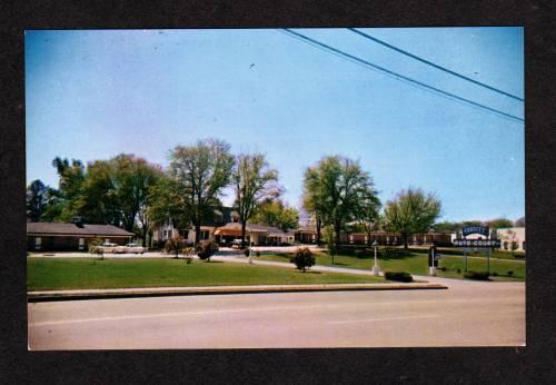 GA Frances Auto Court Motel ATLANTA GEORGIA POSTCARD