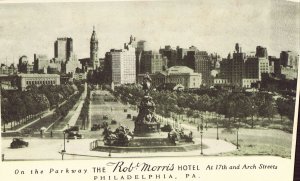 The Rob Morris Motel - Philadelphia, Pennsylvania Vintage Postcard