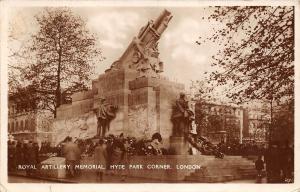 BR59585 royal artillery memorial hyde park corner london real photo  uk