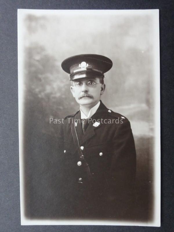 Lancashire PRESTON Harry Bamber Studio Portrait of St. Johns Ambulance Officer 