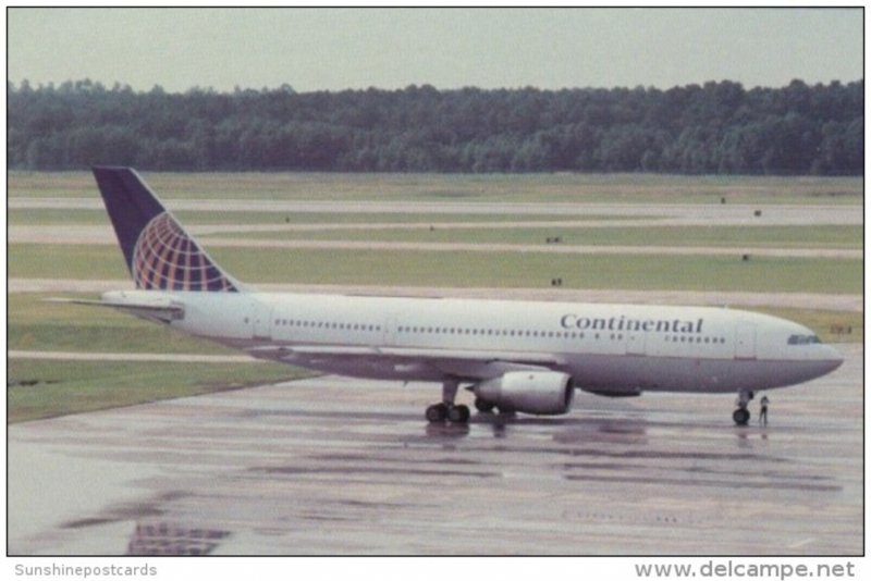 Continental Airlines Airbus A300B4-203 Houston Intercontinental Airport Houst...