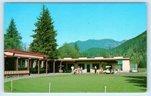 WEMME, OR Oregon  Bowman's MT. HOOD GOLF CLUB  Zig Zag Mountain c1960s Postcard