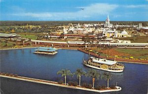 Magic Kingdom, aerial view Disneyland, CA, USA Disney 1975 