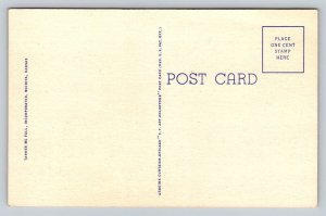 Riverside Park   Wichita  Kansas  Postcard