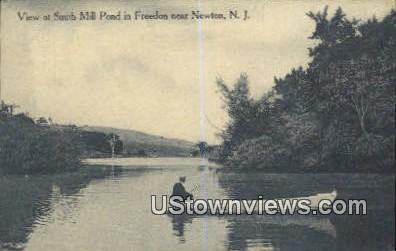 Smith Mill Pond Newton NJ 1912