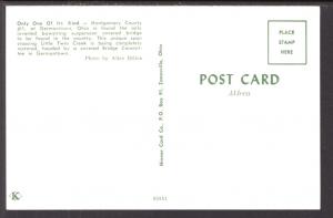 Covered Bridge,Montgomery County at Germantown,OH