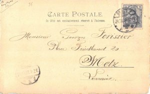 L111 France 1900-01 Militaria uniform French Army early nine postcard