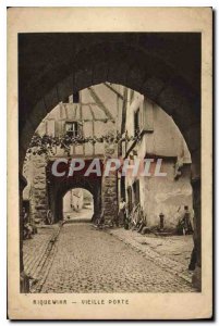 Old Postcard Riquewihr Old Gate