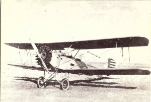 Consolidated PT-3 Husky San Diego Aero-Space Museum Continental Chrome Postcard