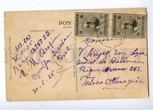 193228 IRAN Persia ISFAHAN Vintage RPPC w/ stamp 1924 year