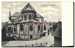 Old Postcard Koln A Rh St Maria Im Capitol