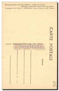 Old Postcard Notre Dame Des Monts