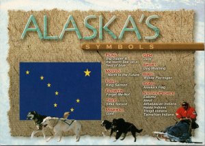 Alaska's Symbols Postcard PC528