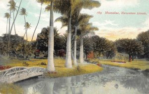 HONOLULU,  HI Hawaii   PARK & BRIDGE In MOANALUA VALLEY   c1910's Postcard