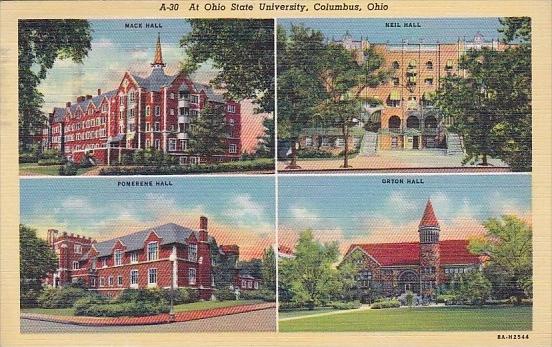 Ohio Columbus At Ohio State University Multiples 1948
