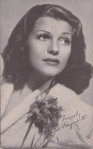 Vintage Arcade Card Rita Hayworth