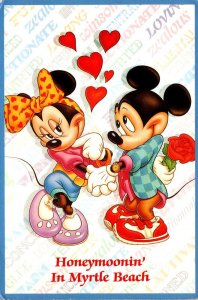 Mickey Mouse & Minnie Mouse Honeymoonin' In Myrtle Beach