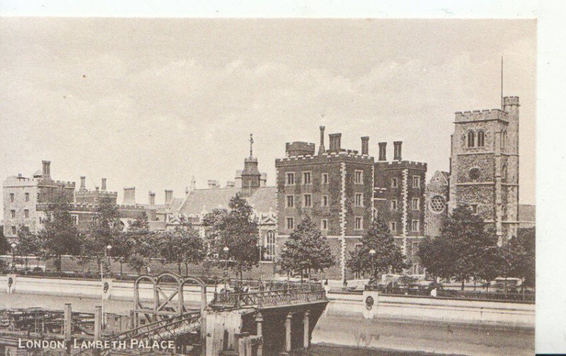 London Postcard - Lambeth Palace - Ref 1515A
