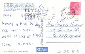 BR65955 tatcher rock torquai devon  uk  14x9cm