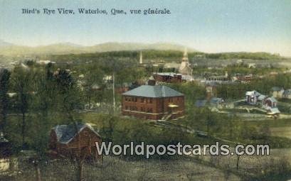 Waterloo, Quebec Canada Unused 