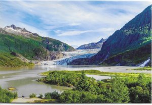 US Mendenhall Glacier, Alaska. Visitor Center.  unused. Nice.