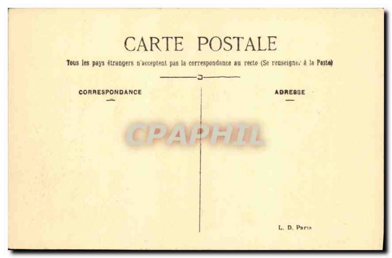 Old Postcard Paris Arc de Triomphe Etoile