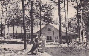 Maine Crescent Lake Camp Kingsley Albertype