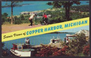 Copper Harbor,MI Postcard BIN