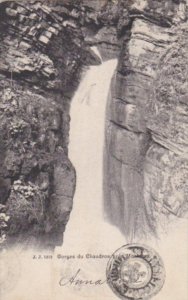 Switzerland Gorges du CHaudron pres Montreaux 1905