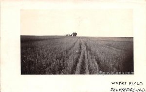 Wheat Field in Selfridge, North Dakota