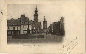 CPA LE CATEAU - Place THIERS (136341)